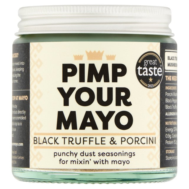 Pimp Your Mayo Black Truffle Porcini seasoning 50g, imported from the UK