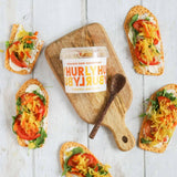 Hurly Burly turmeric and cumin raw sauerkraut 300g - British product