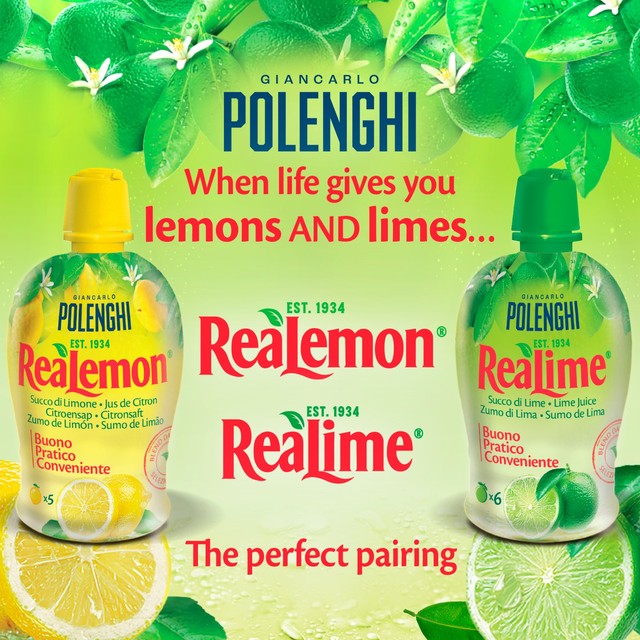 Very Lazy ReaLemon Lemon Juice 200ml, imported from the UK
