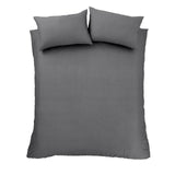 Turner Bianca king duvet set charcoal - British product