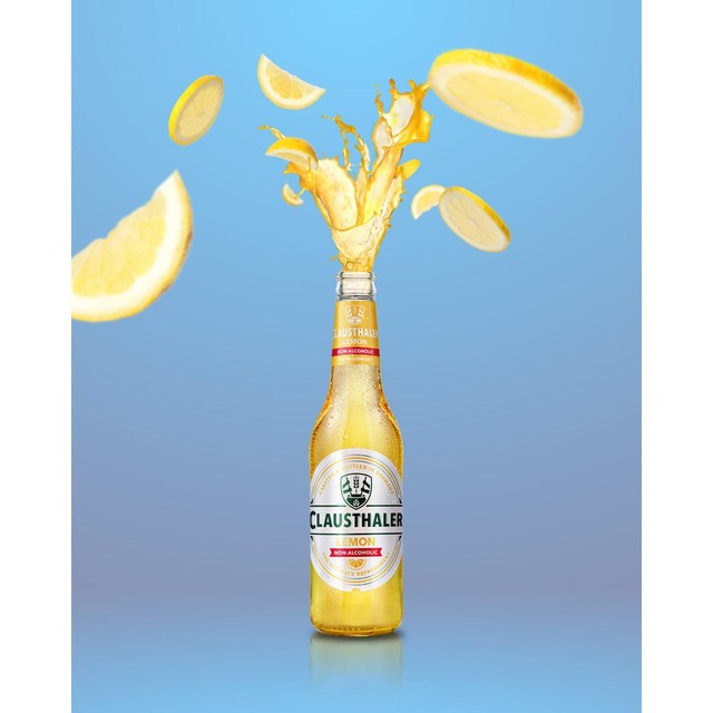 Clausthaler Lemon Citrus Radler alcohol-free shandy 330ml - British product
