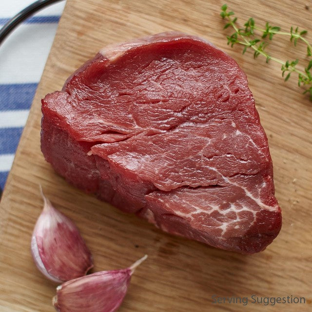 Ocado beef fillet steak 200g, imported from the UK