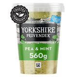 Yorkshire Provender pea and mint soup with crème fraiche 560g (British brand)