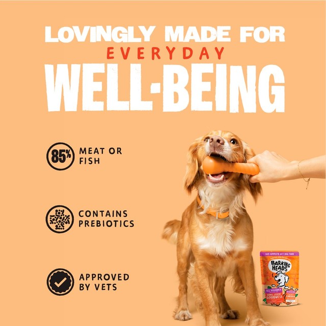 Barking Heads Bowl Lickin' Chicken wet dog food 300g - British product