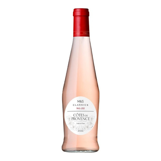 M&S Côtes de Provence Rosé Wine 37.5cl, imported from the UK