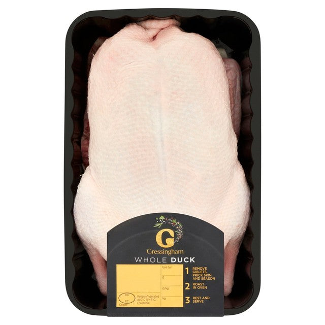 Gressingham whole duck 2kg, UK version