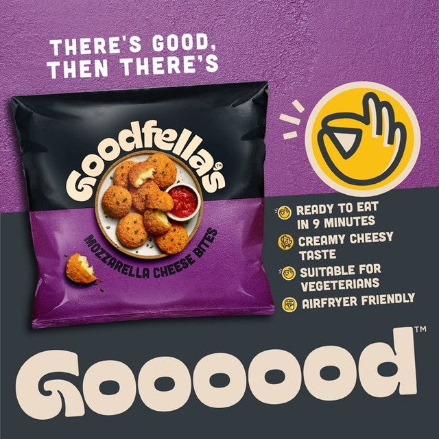 Goodfella's mozzarella bites 200g, UK version