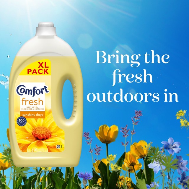 Comfort fabric conditioner Sunshiny Days 2490ml - British product