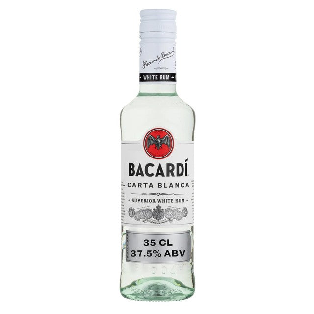 Bacardi Carta Blanca Superior white rum 35cl - British product