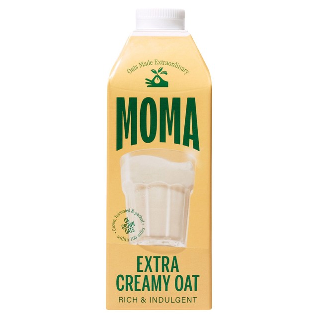 Moma Extra Creamy Oat Drink 750ml, imported from the UK