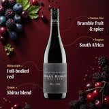 Virgin Wines Billy Bosch Shiraz Malbec red wine 75cl - British product