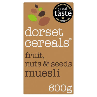 Dorset Cereals Classic Fruit Nuts Seeds Muesli No Added Sugar 600g