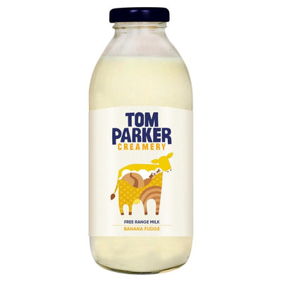 Tom Parker Banana Fudge Flavoured Milk 500ml