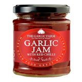 The Garlic Farm garlic jam with red chilli 220g (British brand)