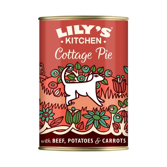 Lily's Kitchen Cottage Pie dog food 400g, UK version