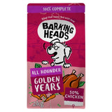 Barking Heads Golden Years dry dog food 2kg - British product