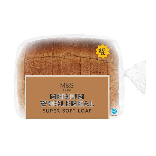 M&S Super Soft Wholemeal Medium Sliced Bread