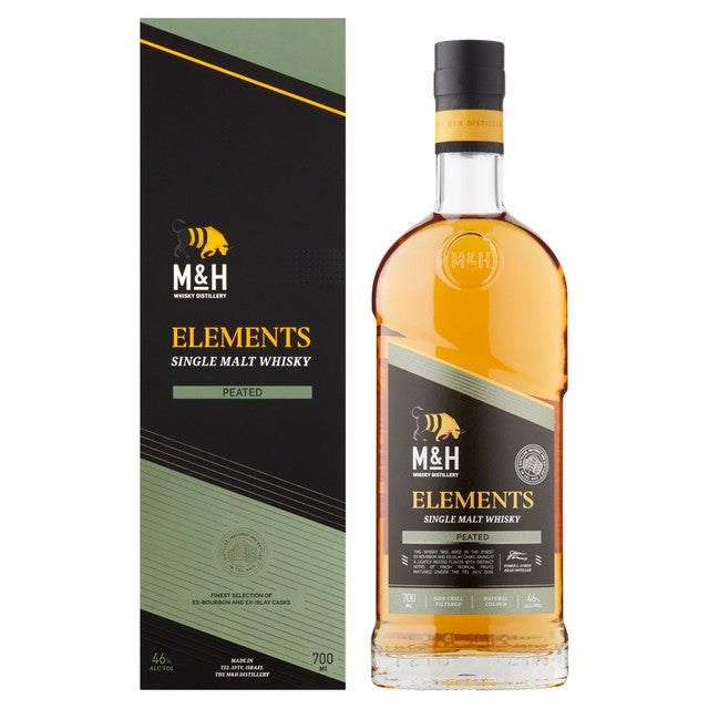 Milk & Honey peated single malt whisky 70cl, imported from the UK