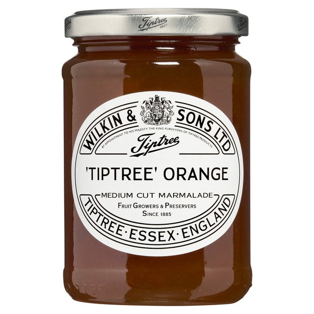 Tiptree orange marmalade medium cut peel 340g (British brand)