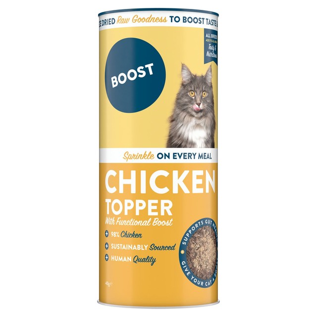 Boost Pet Chicken cat meal topper 40g - British product