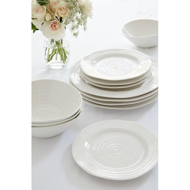 Sophie Conran white porcelain dinner plate 28cm (British brand)
