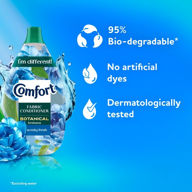 Comfort Botanical Heavenly Fresh fabric conditioner 570ml - British product