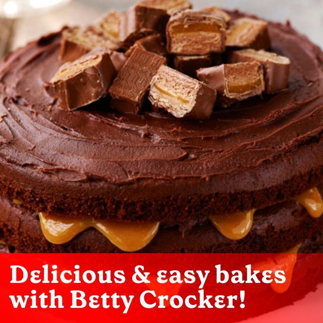Betty Crocker chocolate cake icing 400g - British product