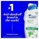 Head & Shoulders menthol shampoo 400ml, UK version