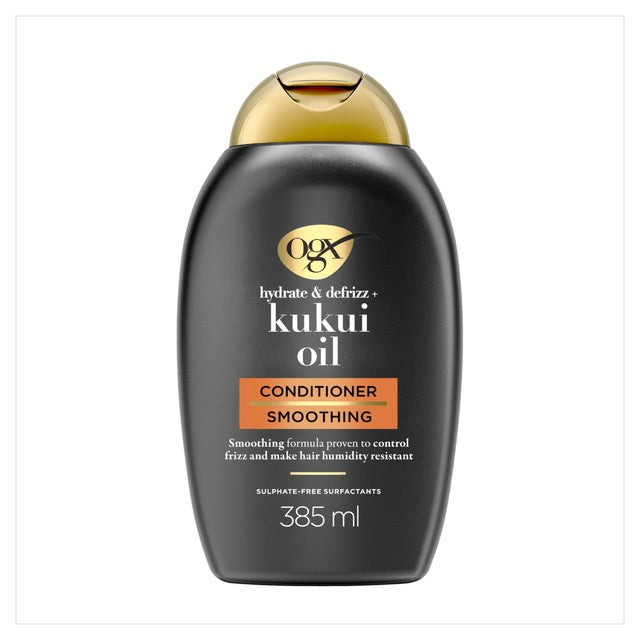 OGX Hydrate and Defrizz Kukui Oil Conditioner 385ml imported from the UK