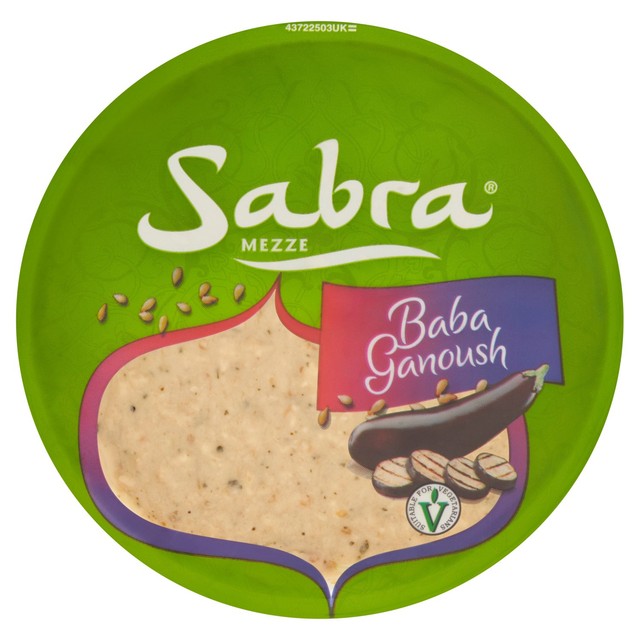 Sabra Baba Ganoush Aubergine & Tahini Dip 200g (British brand)