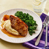 Ocado British pork loin steaks 480g, imported from the UK