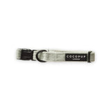 Cocopup London Sage Tweed dog collar extra small - British product