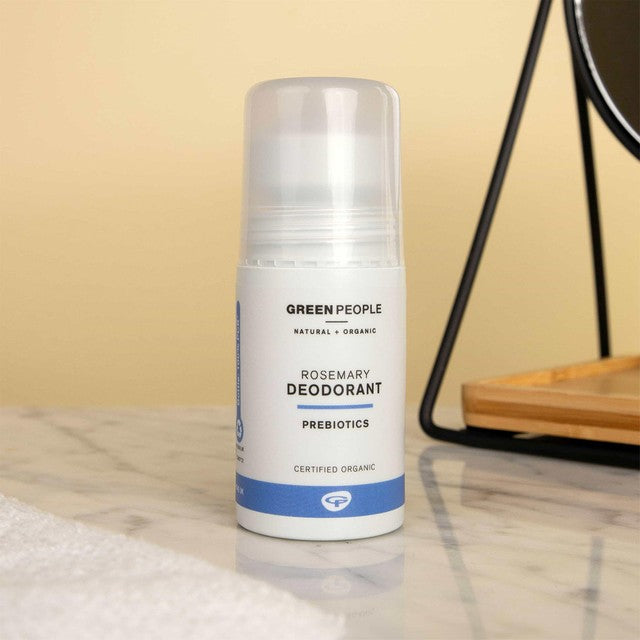 Green People Organic Roll-On Deodorant Rosemary Vegan 75ml, UK version