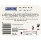 Wirra Wirra 12th Man Adelaide Hills Chardonnay 75cl (British brand)