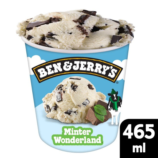 Ben & Jerry's Minter Wonderland Ice Cream 465ml - British product