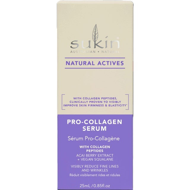 Sukin Natural Actives Pro Collagen Serum 25ml (British brand)