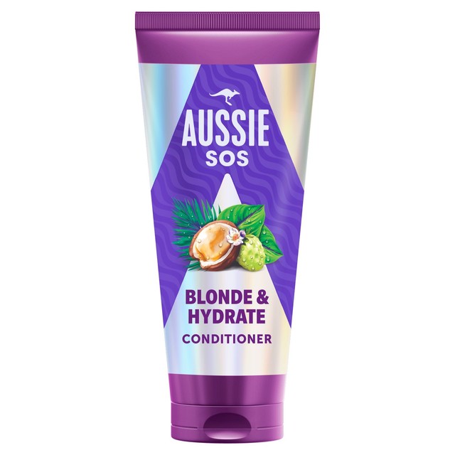 Aussie SOS Blonde & Hydrate hair conditioner 200ml - British product