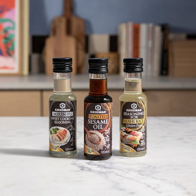 Kikkoman toasted sesame oil 125ml, UK version