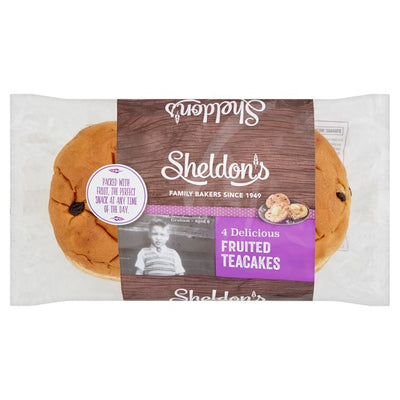Sheldon's Fruited Teacakes 4 Pack