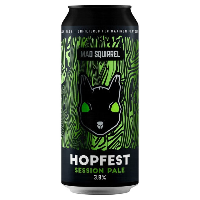 Mad Squirrel Hopfest Pale Ale gluten-free 440ml, imported from the UK