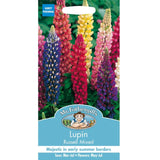 Mr Fothergills Seeds Lupin Russell Mixed flower seeds 75 seeds, imported from the UK