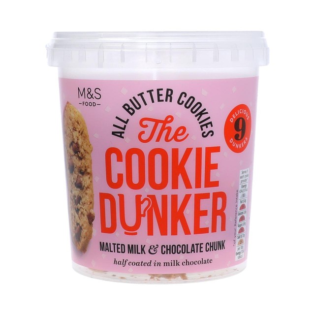 M&S The Original Cookie Dunker cookies 180g, imported from the UK