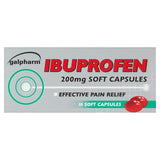Galpharm Ibuprofen 200mg Liquid Capsules 16 pack, UK version