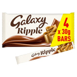 Galaxy Ripple milk chocolate bars 120g, UK version