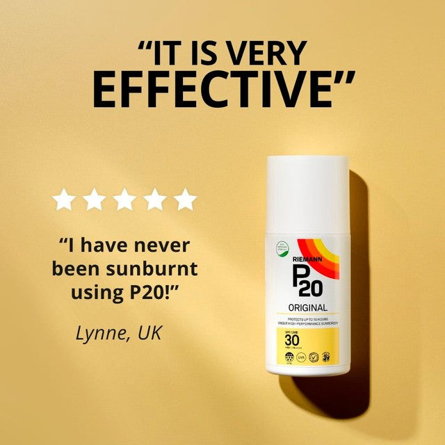 Riemann P20 Sun Spray SPF 30 200ml, imported from the UK