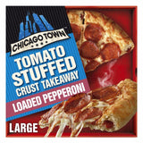 Chicago Town Takeaway Stuffed Crust Pepperoni Pizza 645g - British product