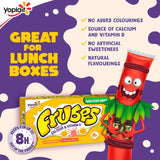 Frubes banana and strawberry yoghurt tubes 9 x 37g - British product