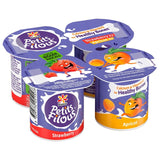 Petits Filous kids yoghurt pots strawberry and apricot 4 x 85g, imported from the UK