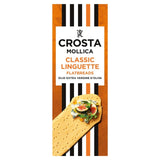 Crosta & Mollica classic linguette flatbreads 150g - British product