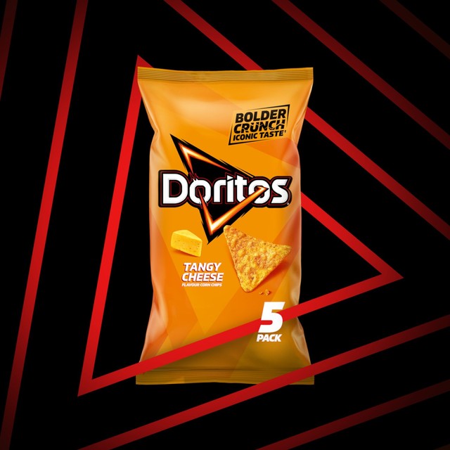 Doritos tangy cheese tortilla chips - British product